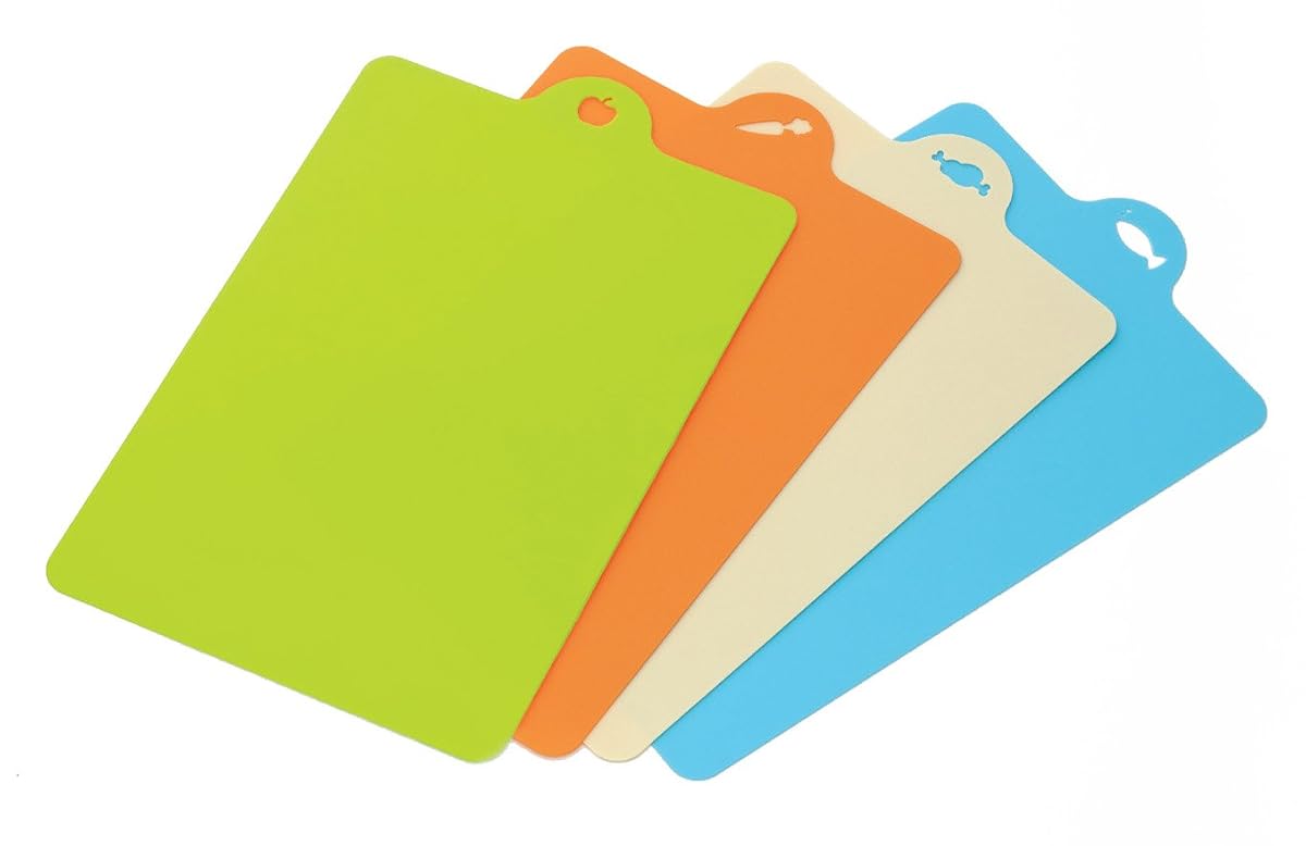 Cutting Sheets by Food Type, Set of 4