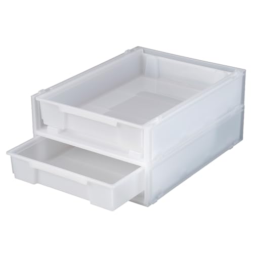File Tray & Rack, Set of 2, Natural, Compatible with A4