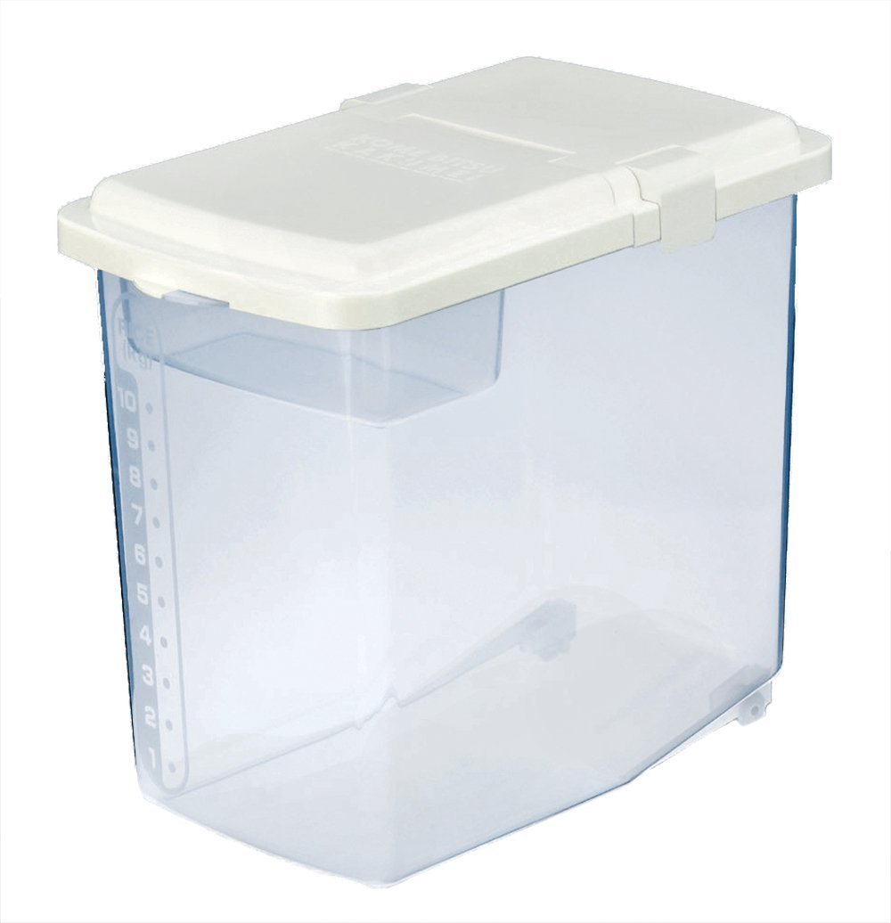 Japanese Plastic Kome Bitsu Raw Rice Storage Container