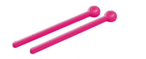 Multi-Purpose Colorful Secure Grip All-Purpose Bag Clips, Set of 2, Pink