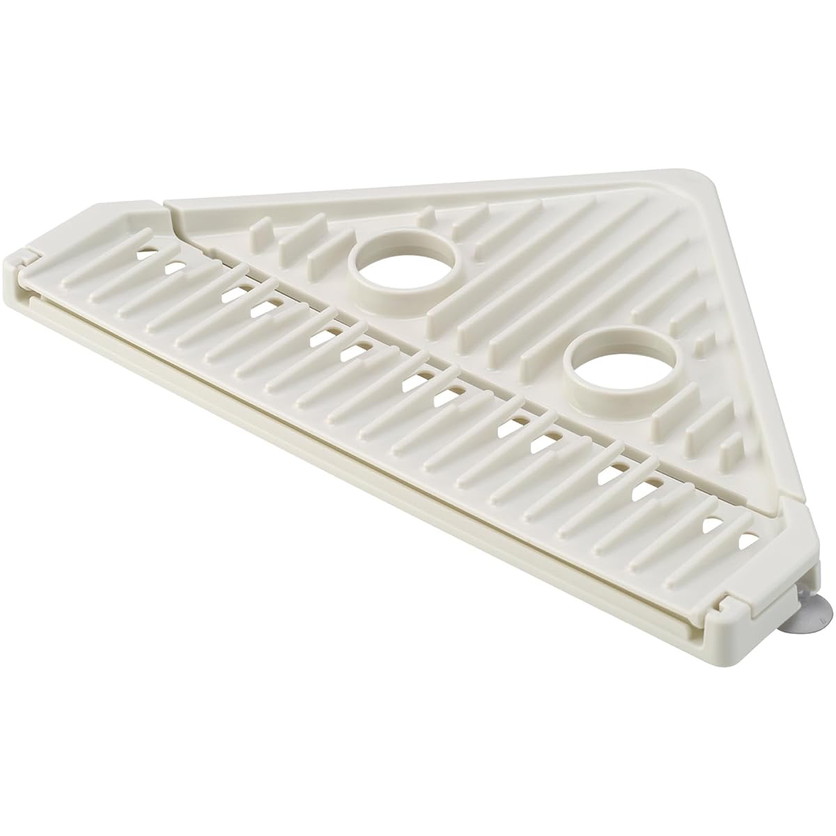 Rubber Glove Drainer Tray, White